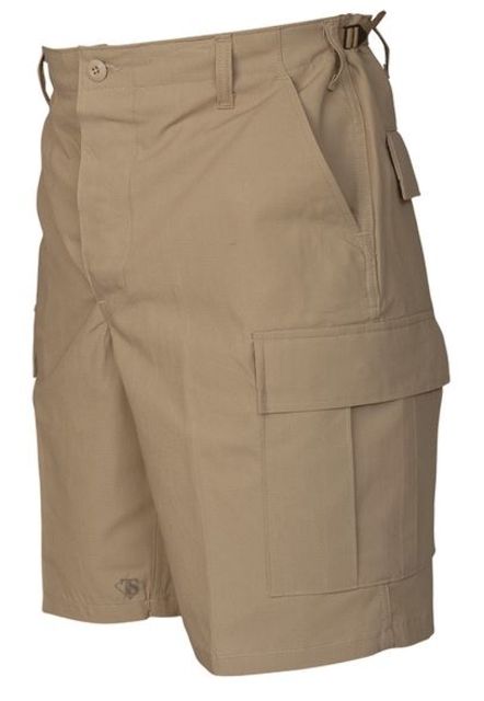 Tru-Spec BDU 100percent Cotton Rip-Stop Shorts Khaki 2XL 4253007 - Tru-Spec