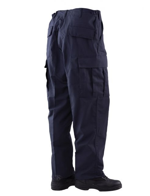 TRU-SPEC BDU 65/36 Poly/Co Rip Pants - Men's Navy Small Long 1335023 - Tru-Spec