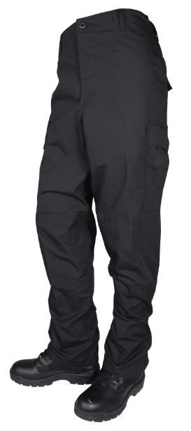 Tru-Spec Men's Tru Basic BDU Pants Black Large Regular 1827005