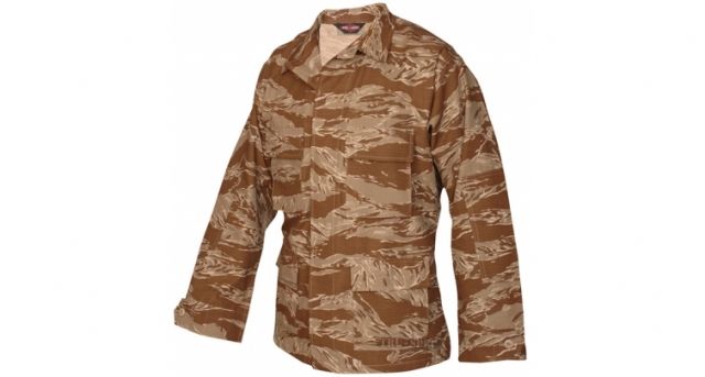 TRU-SPEC Classic BDU Coat 100percent Cotton Jacket - Men's Khaki Tiger XLR - Tru-Spec