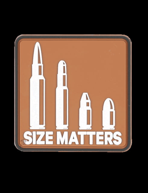 TRU-SPEC Size Matters Morale Patch Orange 6693000 - Tru-Spec