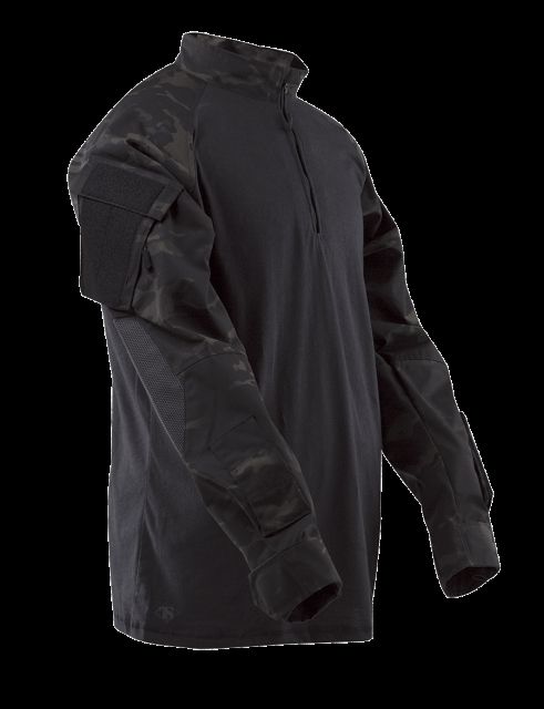 Tru-Spec TRU XTREME Combat Shirt, Multicam Black, 2XLR 2578007