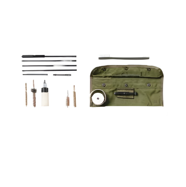TRU-SPEC Universal Cleaning Kit for .233-Cal. .30-Cal. 9MM & .45-Cal. Olive Drab 5444000 - Tru-Spec