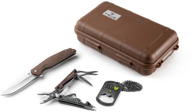 TRUE Dav Support Folding Knives Kit 3in 7Cr17MoV Drop Point G10 Handle - True