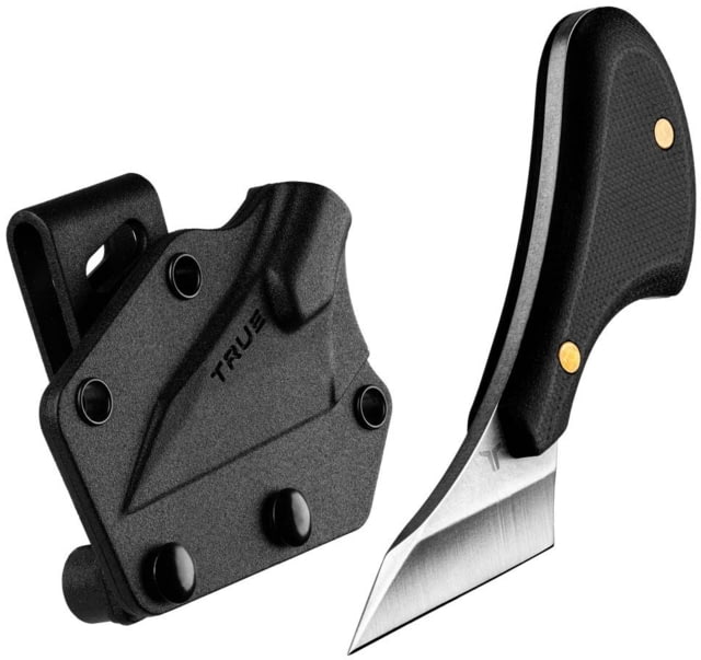 TRUE Mycro Utility Fixed Blade Knife 1.5in 8Cr13MoV G10 Handle - True