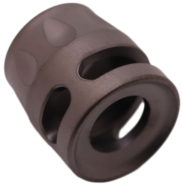 True Precision 9mm Mini Compensator 1/2x28 Gray - True Precision