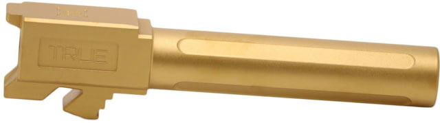 True Precision Glock 19 Non-Threaded Barrel Gold TiN - True Precision