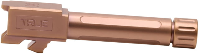 True Precision Glock 26 Threaded Barrel 1/2x28 Copper TiAlN - True Precision