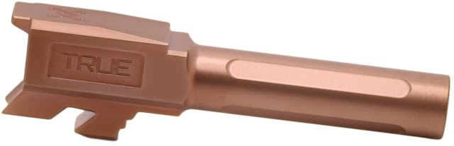 True Precision Glock 43 Non-Threaded Barrel Copper TiAlN - True Precision