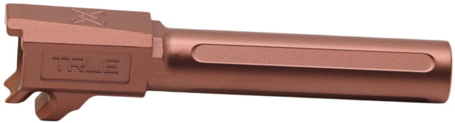 True Precision Pistol Barrel 9mm 1/2x28 Thread Sig P365 XL Non-Threaded Copper Sub-Compact - True Precision