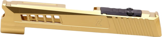 True Precision Sig P365 XL 9mm Axiom Pistol Slide w/RMS Cut & Plate Gold TiN Sub-compact - True Precision