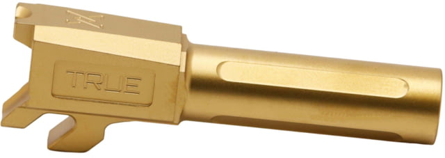 True Precision Smith & Wesson M&P Shield 9 Non-Threaded Barrel Gold TiN - True Precision