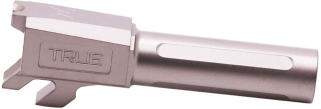 True Precision Smith & Wesson M&P Shield 9 Non-Threaded Pistol Barrel Stainless Silver - True Precision