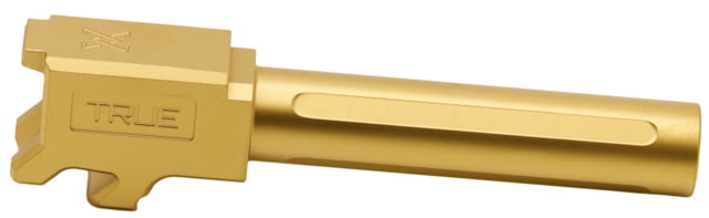 True Precision CZ P10C 9mm Non-Threated Pistol Barrel Gold TIN - True Precision