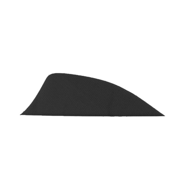 Trueflight Shield Cut Feathers Black 2 in. RW 100 pk.