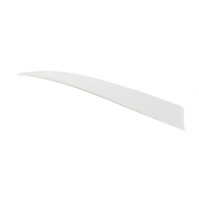 Trueflight Shield Cut Feathers White 5 in. RW 100 pk. - Trueflight