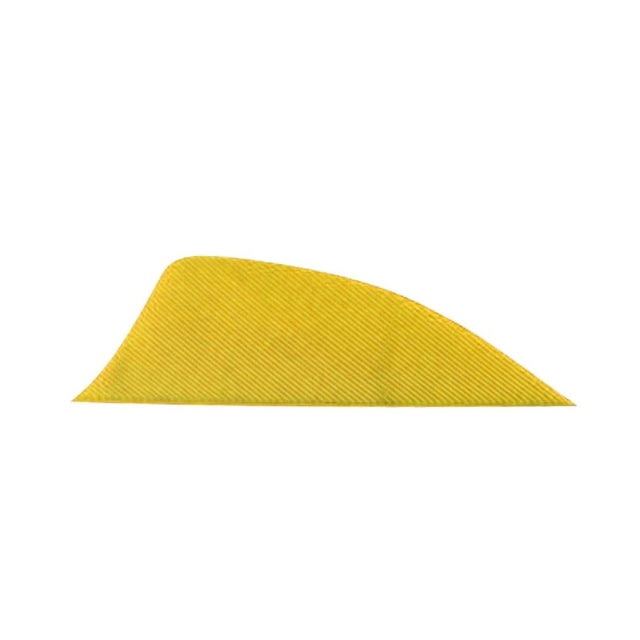 Trueflight Shield Cut Feathers Yellow 2 in. RW 100 pk.