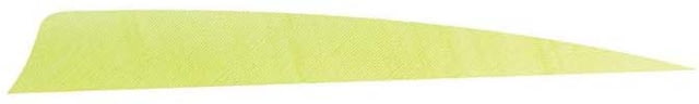 Trueflight Trueflight Shield Cut Feathers Chartreuse 3in Rw 100 Pack