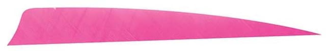 Trueflight Trueflight Shield Cut Feathers Pink 5in Rw 100 Pack