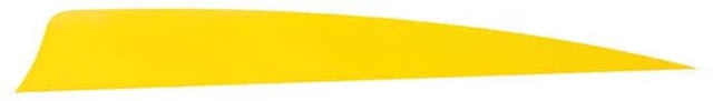 Trueflight Trueflight Shield Cut Feathers Yellow 3in Rw 100 Pack