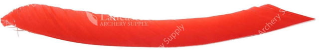 Trueflight Trueflight Spiral Wrap Flu-Flu Feathers Red Rw 100 Pack