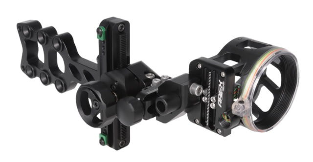 TruGlo Aegis 4 Light 19 Bow Sight - 3 Position Fixed Bracket Black - Truglo