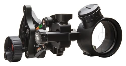 TruGlo Range Rover Pro Bow Sight W/Green Led Dot Black TG