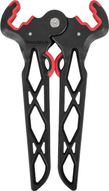 TruGlo Bow-Jack Bow Stand, 7.25in, Black/Red, TG395BR