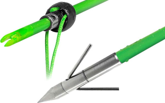 TruGlo Lunker Bowfishing Arrow W/ SLIDE SAFETY SYSTEM Black - Truglo