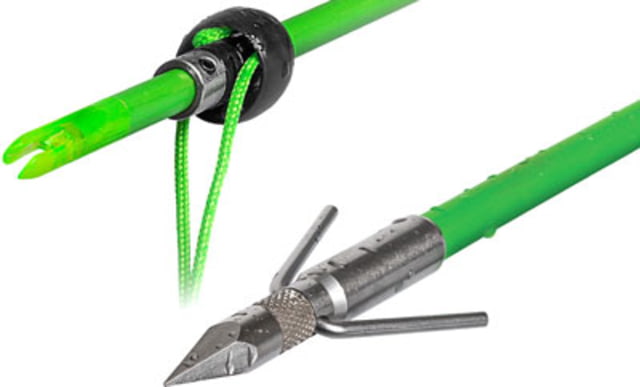 TruGlo Speed Shot Bowfishing Arrow W/ SLIDE SAFETY SYSTEM Black - Truglo