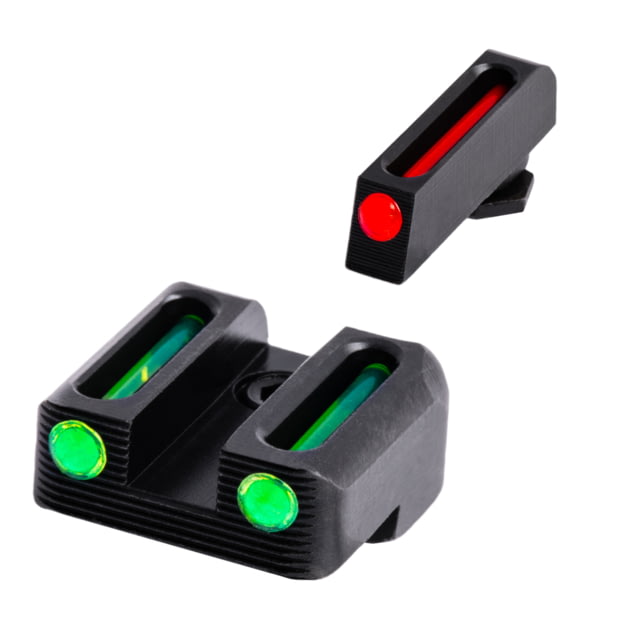 TruGlo Brite Site Glock 42 Fiber Optic Red Front Green Rear 3 Dot Sight TG