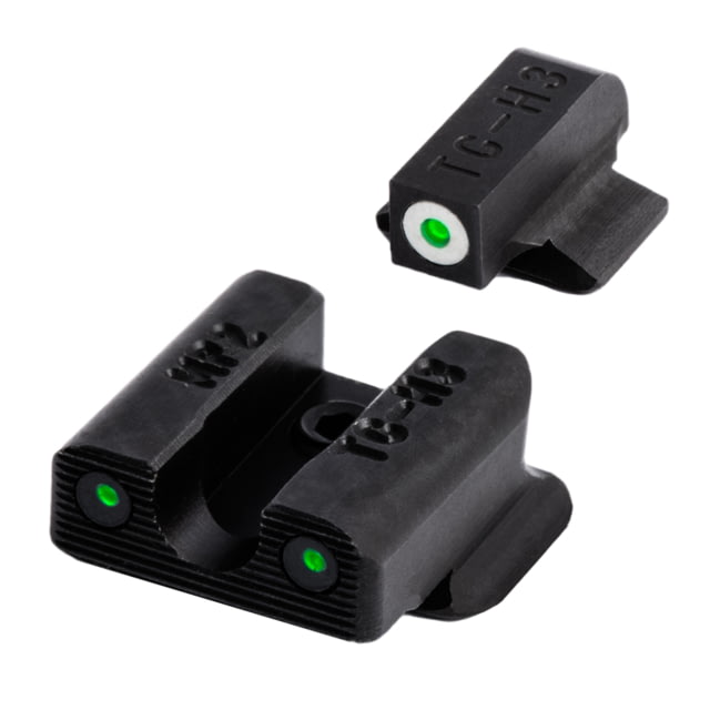 USED TruGlo Brite Site Tritium Pro Sight Set for S&W Bodyguard .380 White Focus Lock Ring TG-TG231MP2W - Truglo