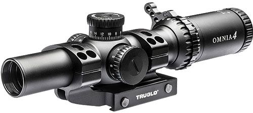 TruGlo Omnia 1-4x24mm Scope 30mm Tube Ir Sp W/1pc Mount Do TG