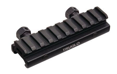 TruGlo Picatinny-Style Riser Mount .5 Inch Rise Approximately 4 Inches Long TG