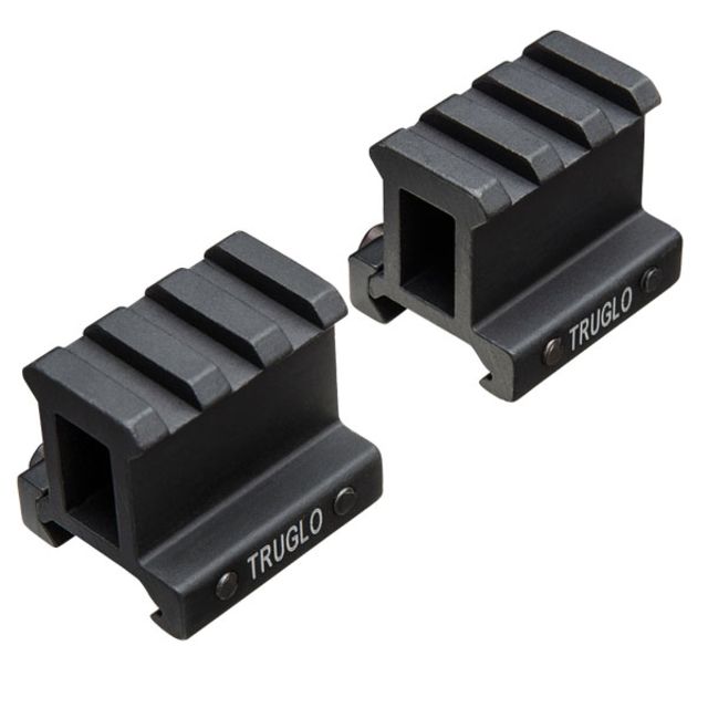 TruGlo Riser Mnt Picatinny 1inch 2-pcs TG
