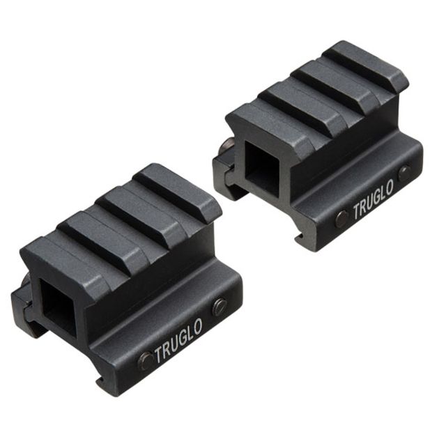 TruGlo Riser Mnt Picatinny 3/4inch 2-pcs TG