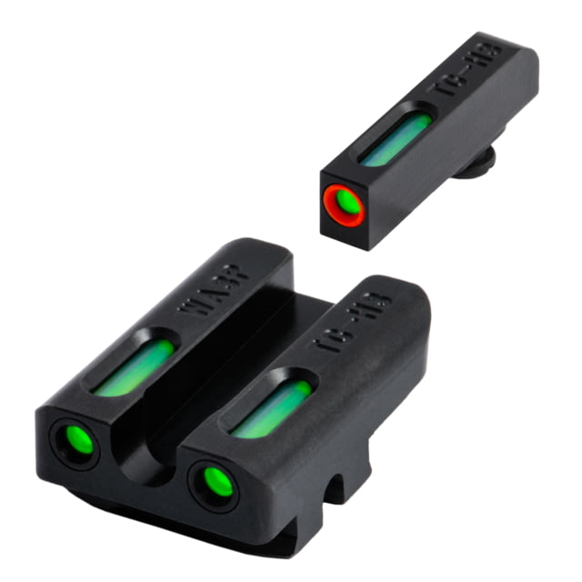 USED TruGlo TFX Pro Walther CCP Front and Rear Night Sight Set Orange Ring TG-TG13WA3PC EDEMO1 Used Condition Fair Installed/Mounted - Truglo