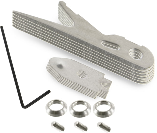 TruGlo Titanium X Backflip Replacement Mechanical Blades 2 Blade 3 pk Titanium - Truglo