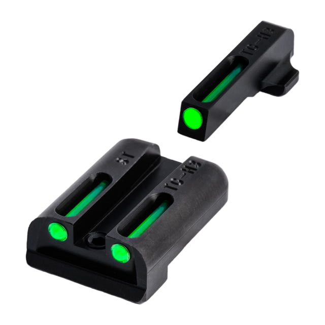 USED TruGlo Tritium/Fiber Optic Night Sight Set Green #6 Front #8 Rear - Sig TG-TG131ST2 EDEMO1 Condition Parts Only/Salvage Defective - Truglo