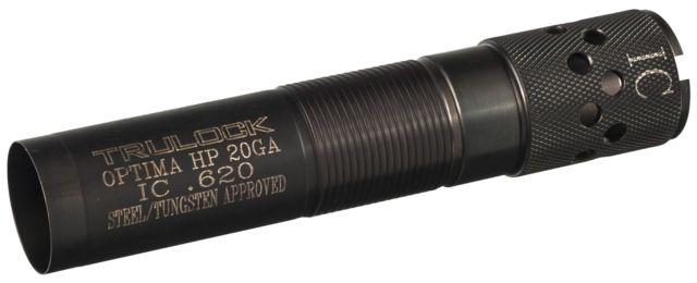 Trulock Beretta Optima HP Precision Hunter 20 Ga. Choke Tube Black Small Improved Cylinder Ported - Trulock
