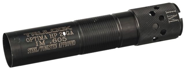 Trulock Beretta Optima HP Precision Hunter 20 Ga. Choke Tube Black Small Turkey Ported 0.055 Constrict. - Trulock