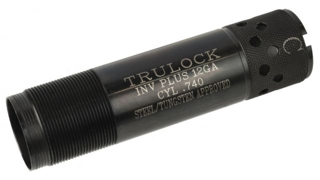 Trulock Precision Hunter Legacy Spts Escort V2 12 Gauge Cylinder Bore Ported .725 Black Small - Trulock