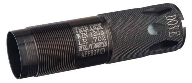 Trulock Dove Choke Winchester/Browning/Mossberg 12 Gauge Long Range .702 Black Small - Trulock