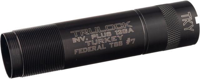 Trulock Federal 7 Turkey Choke Tube Invector Plus 12 gauge Black Small - Trulock