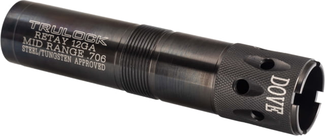 Trulock Retay Trulock Dove 12 Ga Ported Black Mid Range - Trulock