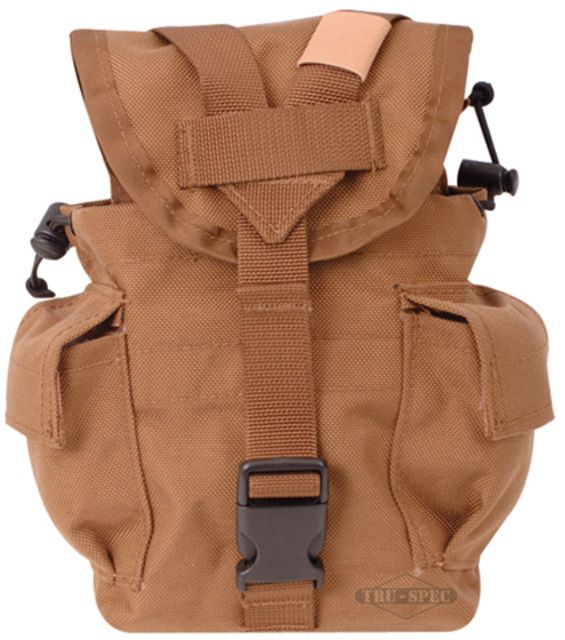 5 Star 1Qt Cant/Util Pouch Coyoteote M.O.L.L.E. 6581000 - Tru-Spec