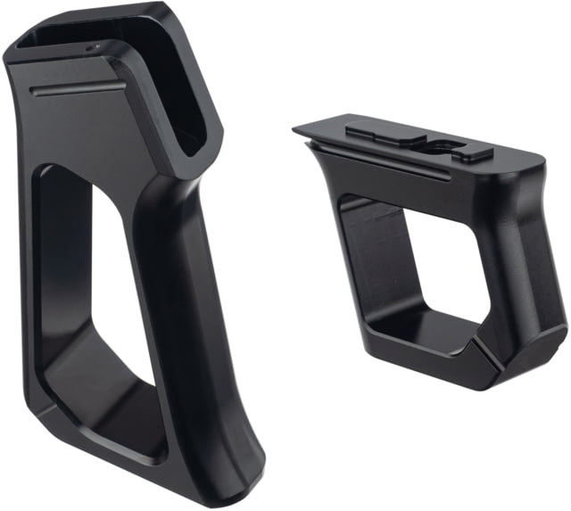 TRYBE Aggressive AR Grip & Matching Handstop Black - Trybe Defense