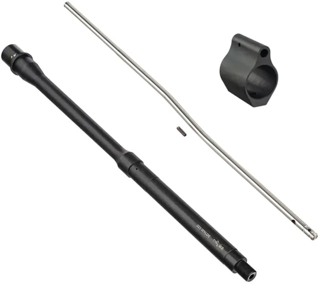 TRYBE Defense 16 in Government Profile AR-15 Carbine Barrel .750 in Gas Block Mid-Length Gas Tube .223 Wylde - Trybe Defense