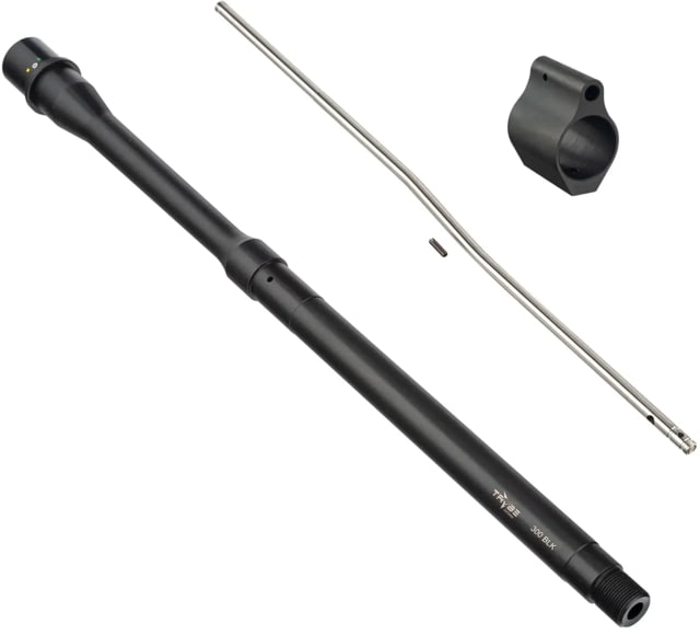 TRYBE Defense 16 in Government Profile AR-15 Rifle Barrel .750 in Gas Block Carbine Gas Tube .300 Blackout - Trybe Defense