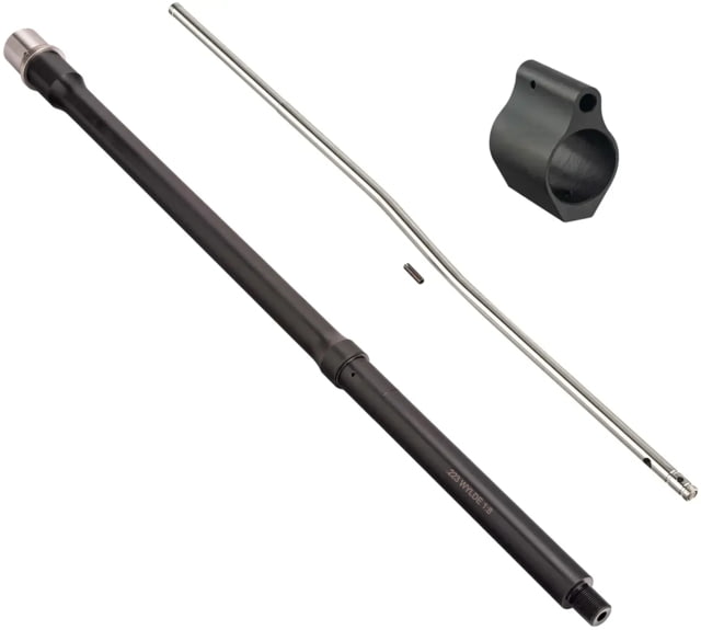 TRYBE Defense 20 in Medium Profile AR-15 Rifle Barrel .750 in Gas Block Rifle Gas Tube .223 Wylde - Trybe Defense